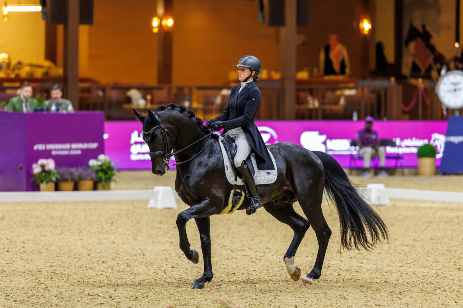 De Winne Flore, BEL, FlynnFEI World Cup™ Finals Riyadh 2024© Hippo Foto Media- Dirk Caremans17/04/2024