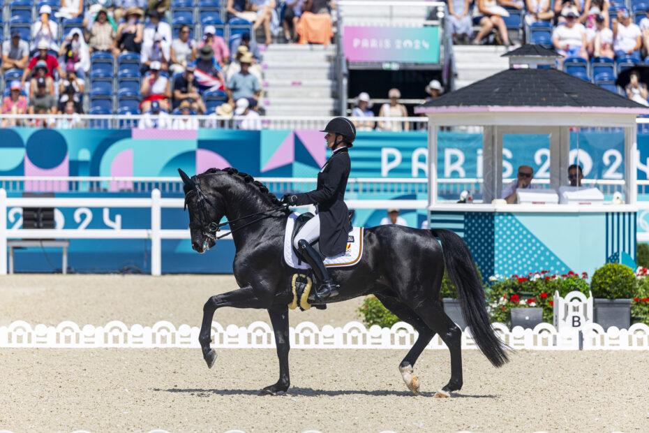 Flore de Winne (BEL) - Flynn FRHParis 2024 Olympic GamesDressage – Grand Prix © Digishtos