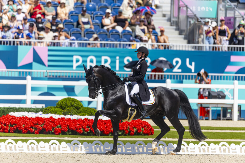 Flore de Winne (BEL) - Flynn FRHParis 2024 Olympic GamesDressage – Grand Prix © Digishtos