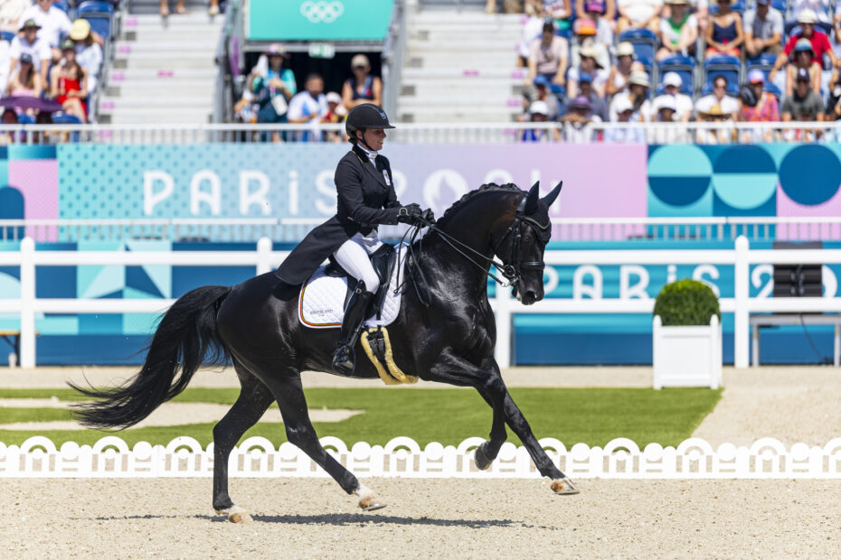 Flore de Winne (BEL) - Flynn FRHParis 2024 Olympic GamesDressage – Grand Prix © Digishtos